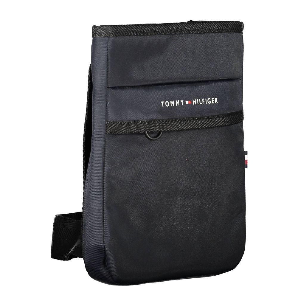 Tommy Hilfiger Blaue Schultertasche aus Polyester