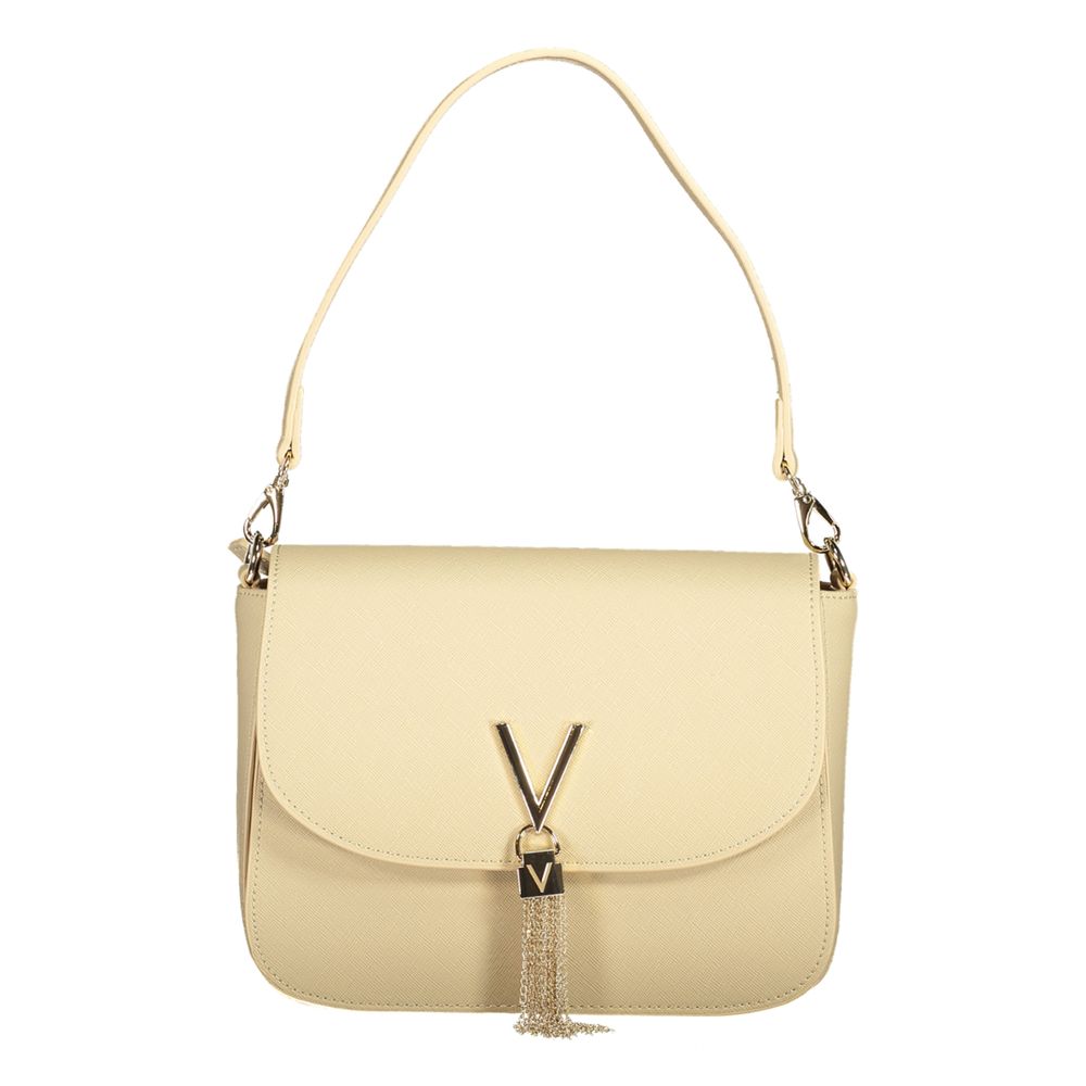 Mario Valentino Damen-Handtasche aus beigem Polyurethan