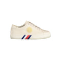 Tommy Hilfiger Beige Genuine Leather Sneaker