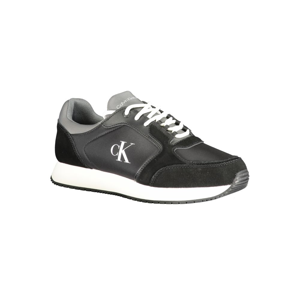 Calvin Klein Schwarzer Sneaker aus Polyurethan für Herren