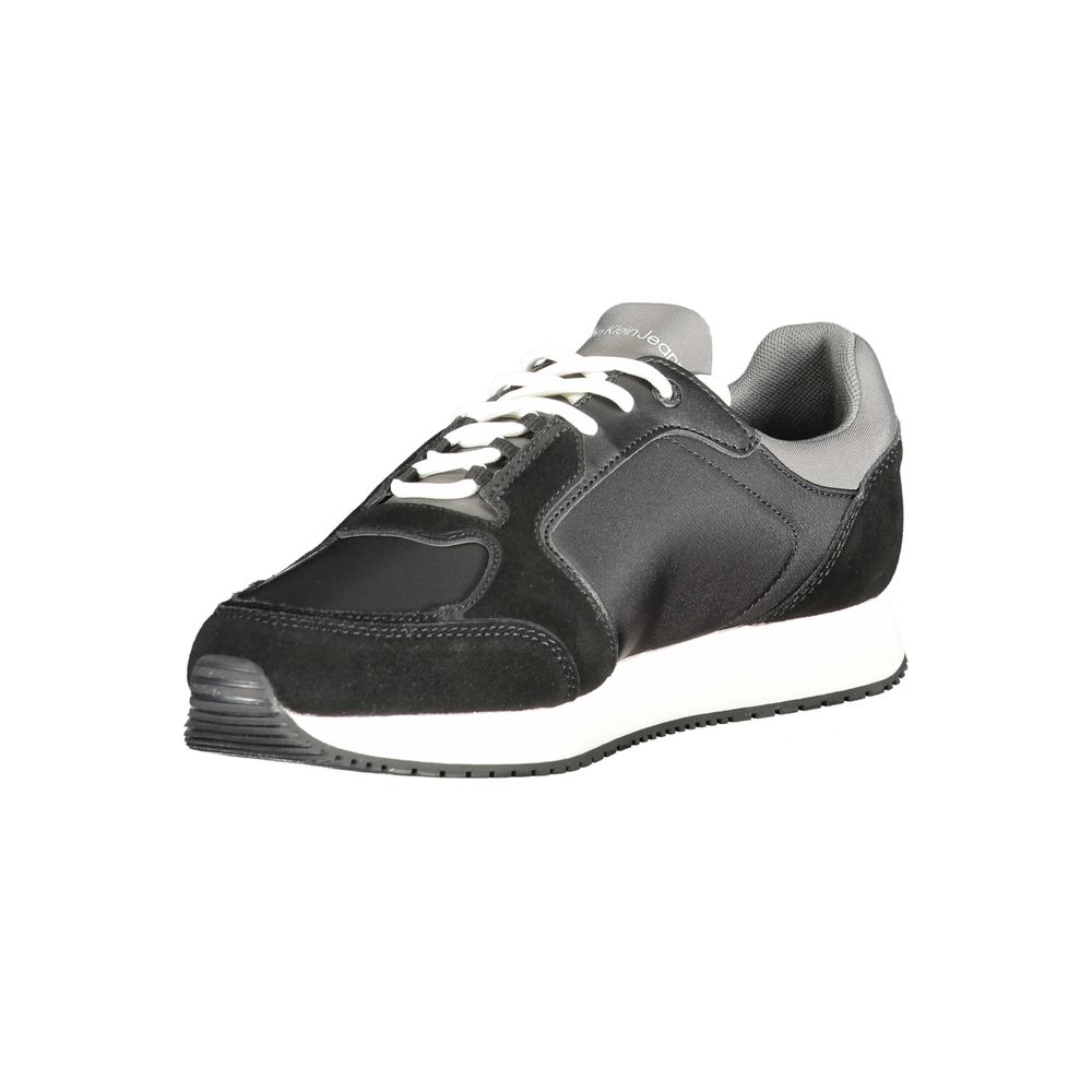 Calvin Klein Schwarzer Sneaker aus Polyurethan für Herren