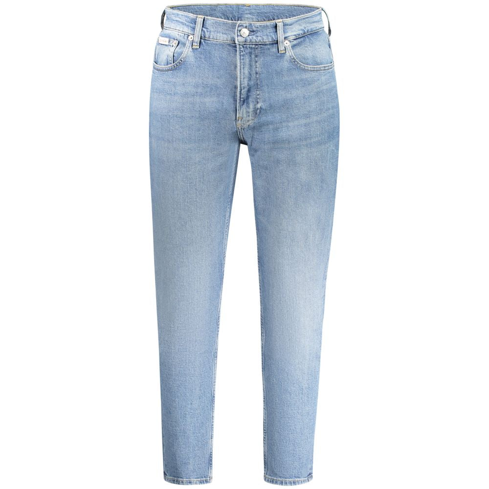 Calvin Klein Blaue Herren-Jeans aus Baumwolle