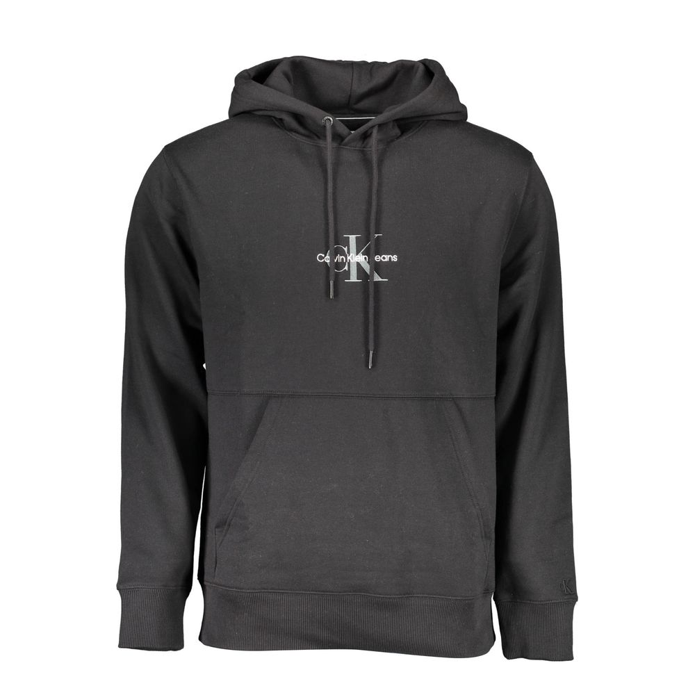 Calvin Klein Schwarzer Baumwoll-Herren-Sweatshirt