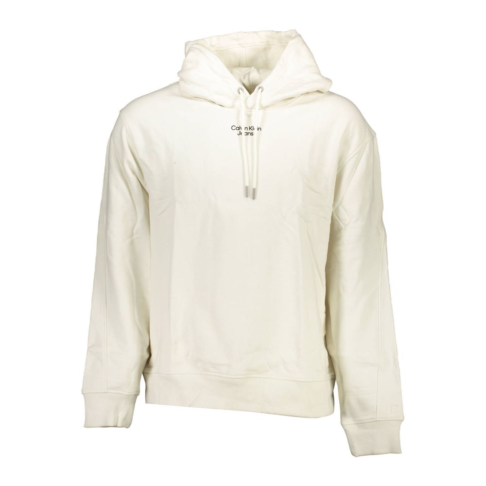 Calvin Klein Bianco Baumwoll-Sweatshirt für Herren