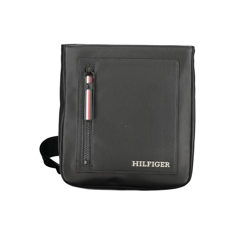 Tommy Hilfiger Schwarze Polyester-Umhängetasche