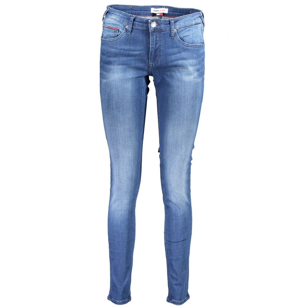 Tommy Hilfiger Blaue Baumwoll-Jeans für Damen