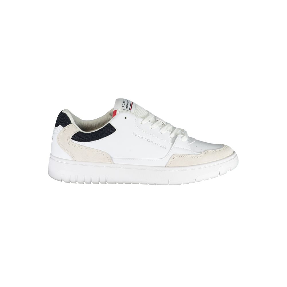 Tommy Hilfiger Weißer Polyester-Sneaker
