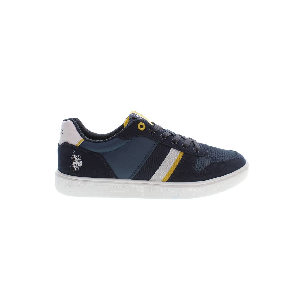U.S. POLO ASSN. Blauer Herren-Sneaker aus Polyester