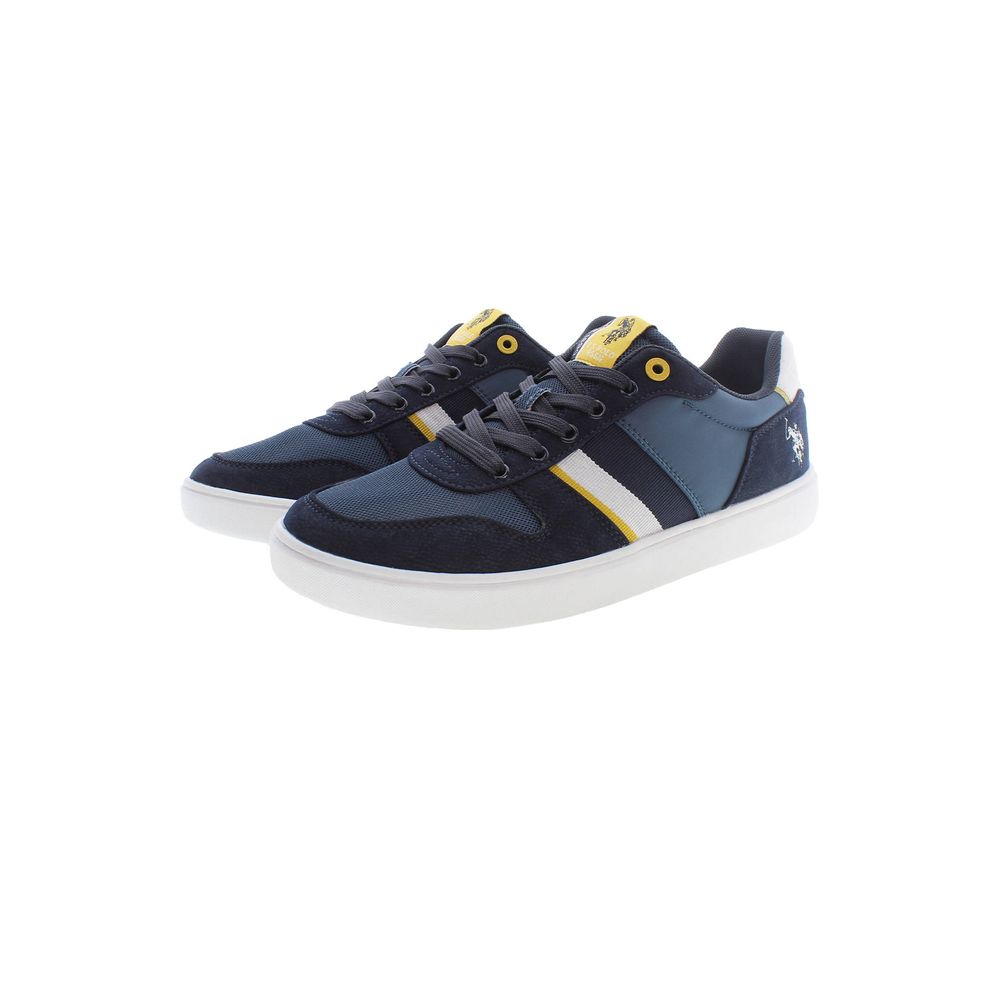 U.S. POLO ASSN. Blauer Herren-Sneaker aus Polyester