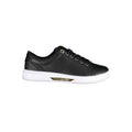 Tommy Hilfiger Schwarzer Sneaker aus echtem Leder