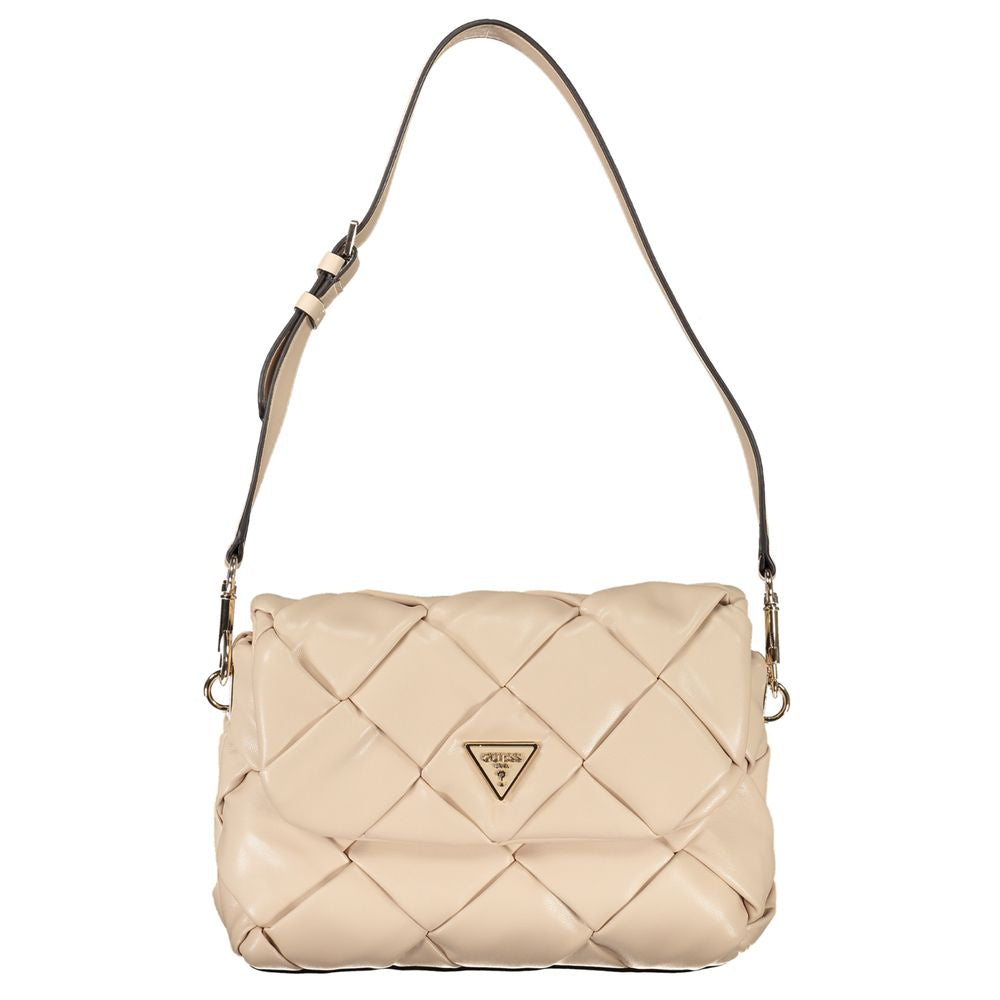 Guess Jeans Rosa Polyethylen-Rucksack