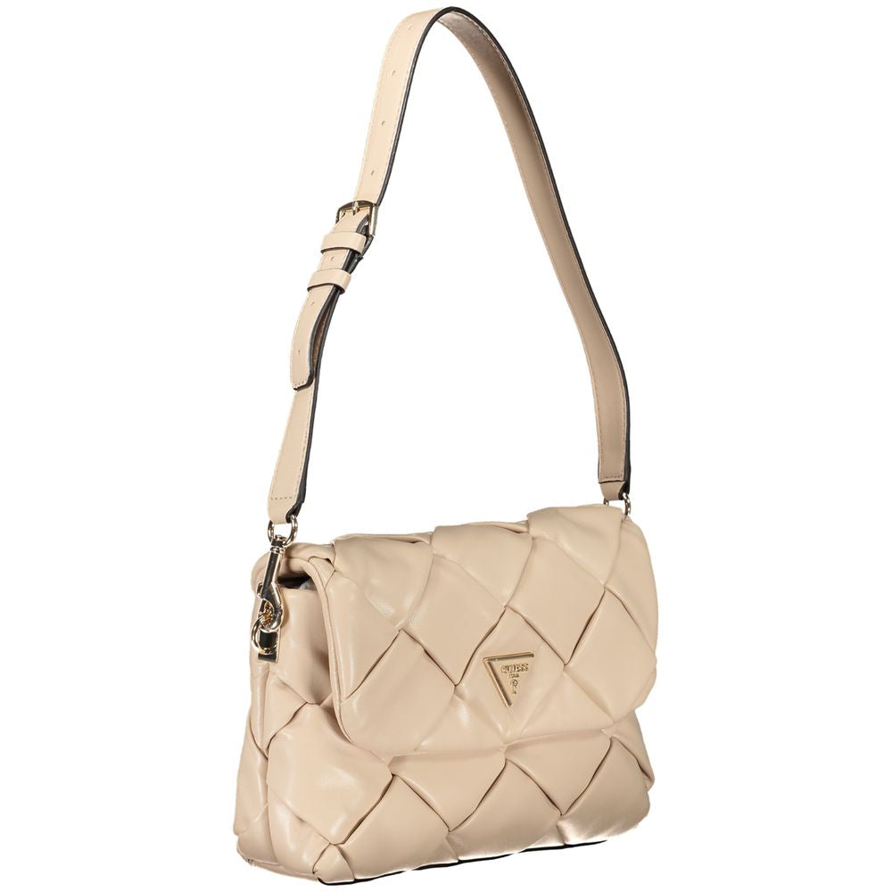 Guess Jeans Rosa Polyethylen-Rucksack