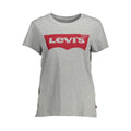 Levi's Grigio Baumwoll-T-Shirt für Damen