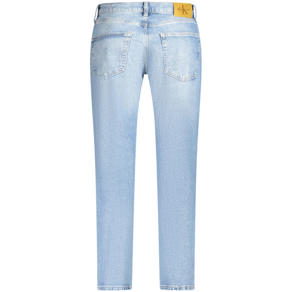 Calvin Klein Azzurro Baumwoll Herrenjeans