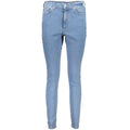 Tommy Hilfiger Blaue Baumwolljeans mit geradem Bein