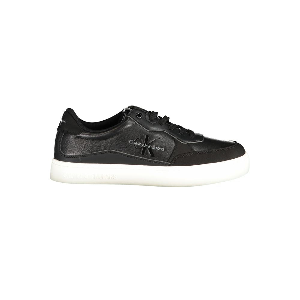 Calvin Klein Schwarzer Sneaker aus Polyurethan für Herren