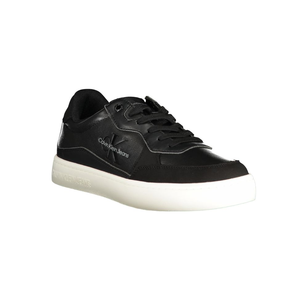Calvin Klein Schwarzer Sneaker aus Polyurethan für Herren