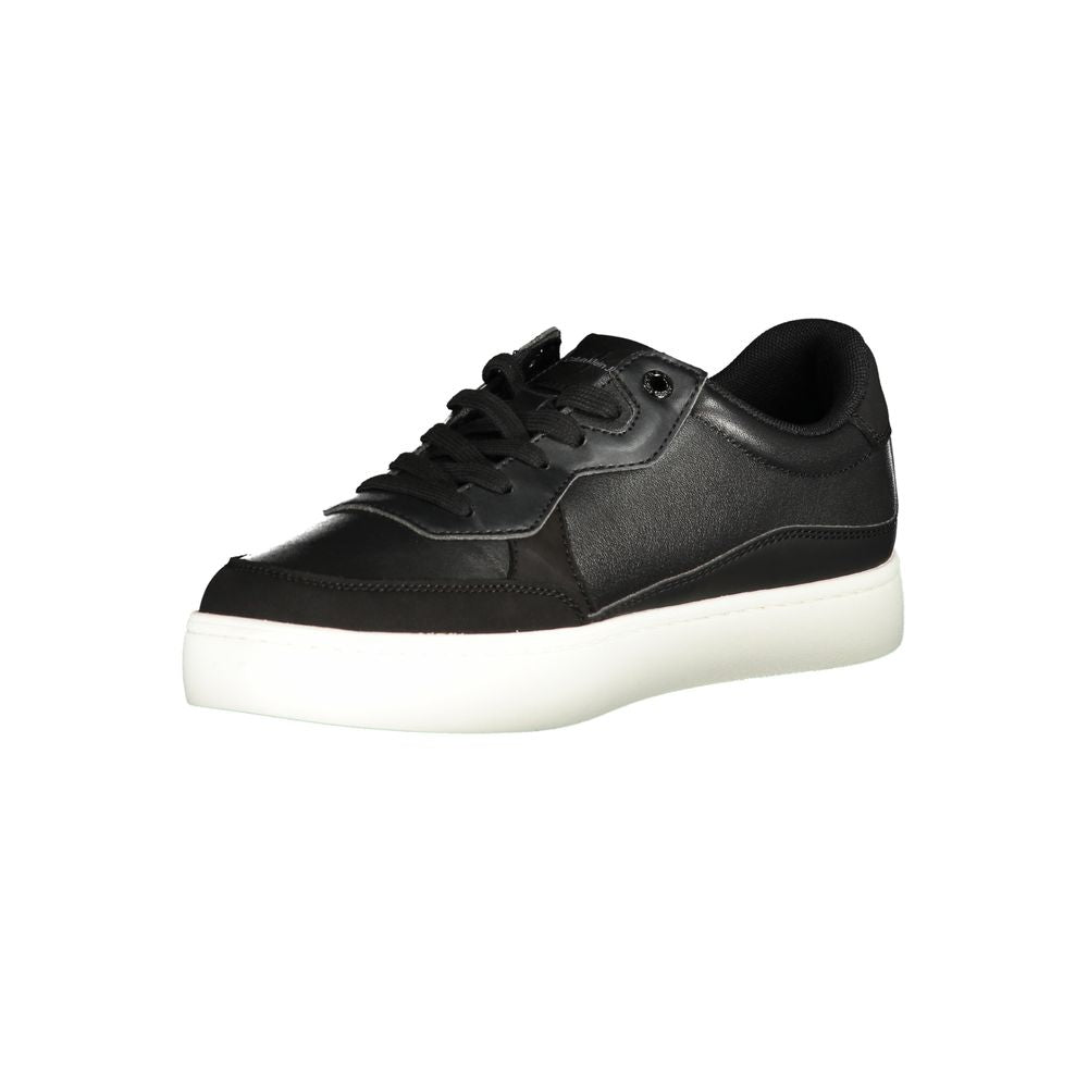 Calvin Klein Schwarzer Sneaker aus Polyurethan für Herren