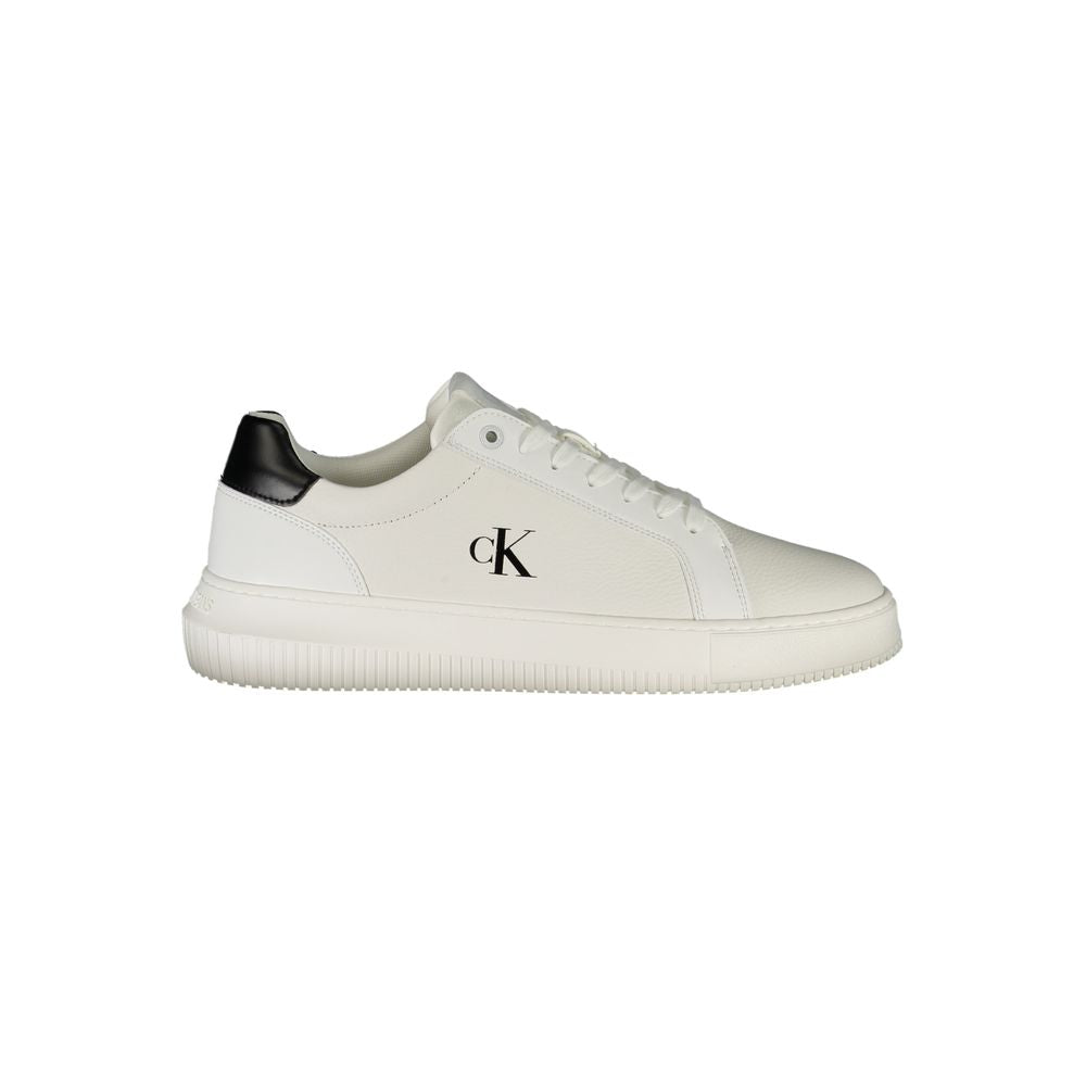 Calvin Klein Bianco Polyurethane Herren Sneaker