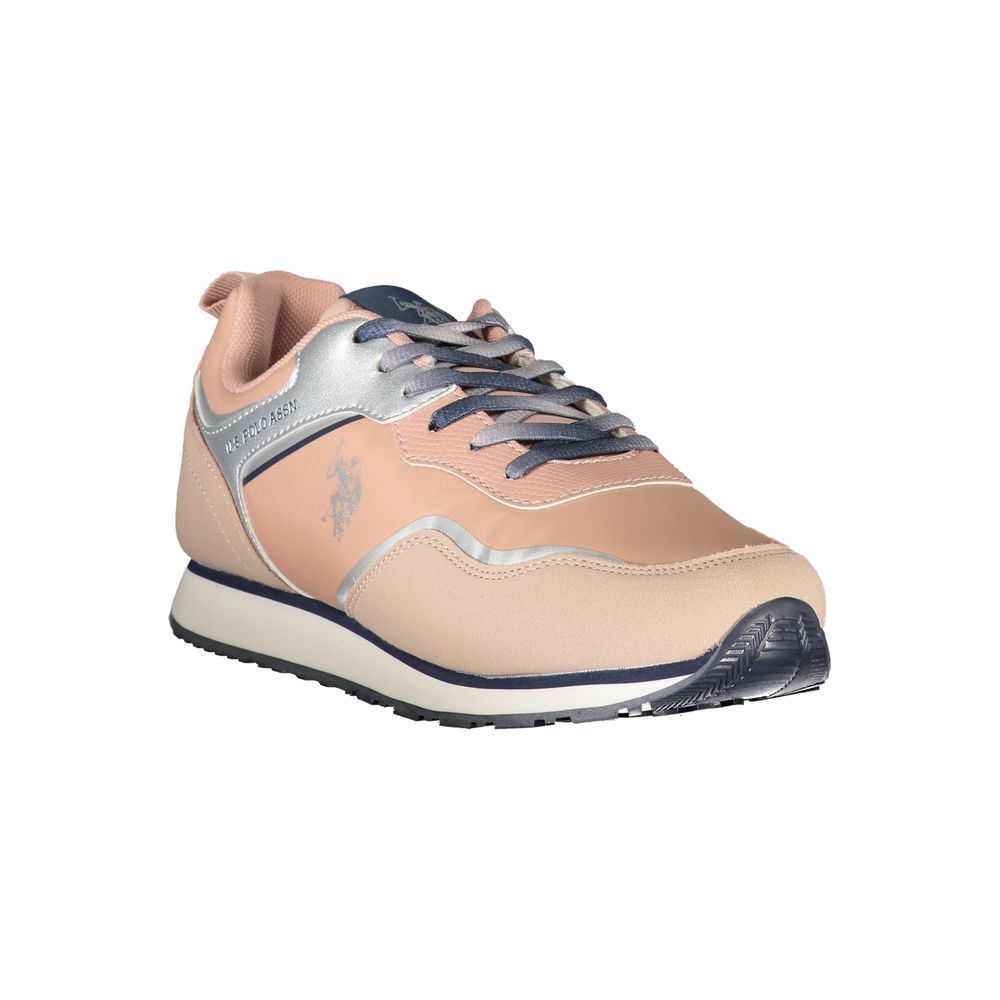 U.S. POLO ASSN. Rosa Polyester-Sneaker