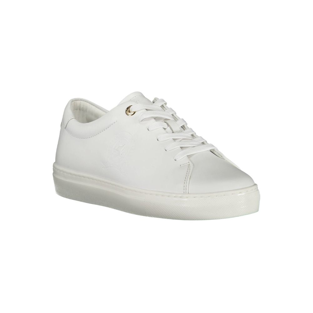 Tommy Hilfiger Sneaker aus weißem Stoff