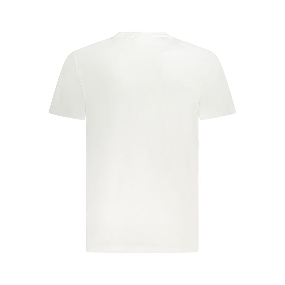 Calvin Klein Bianco Baumwoll-T-Shirt für Herren