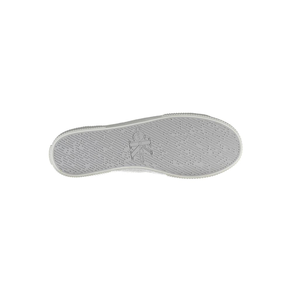 Calvin Klein Baumwoll-Sneaker in Weiß