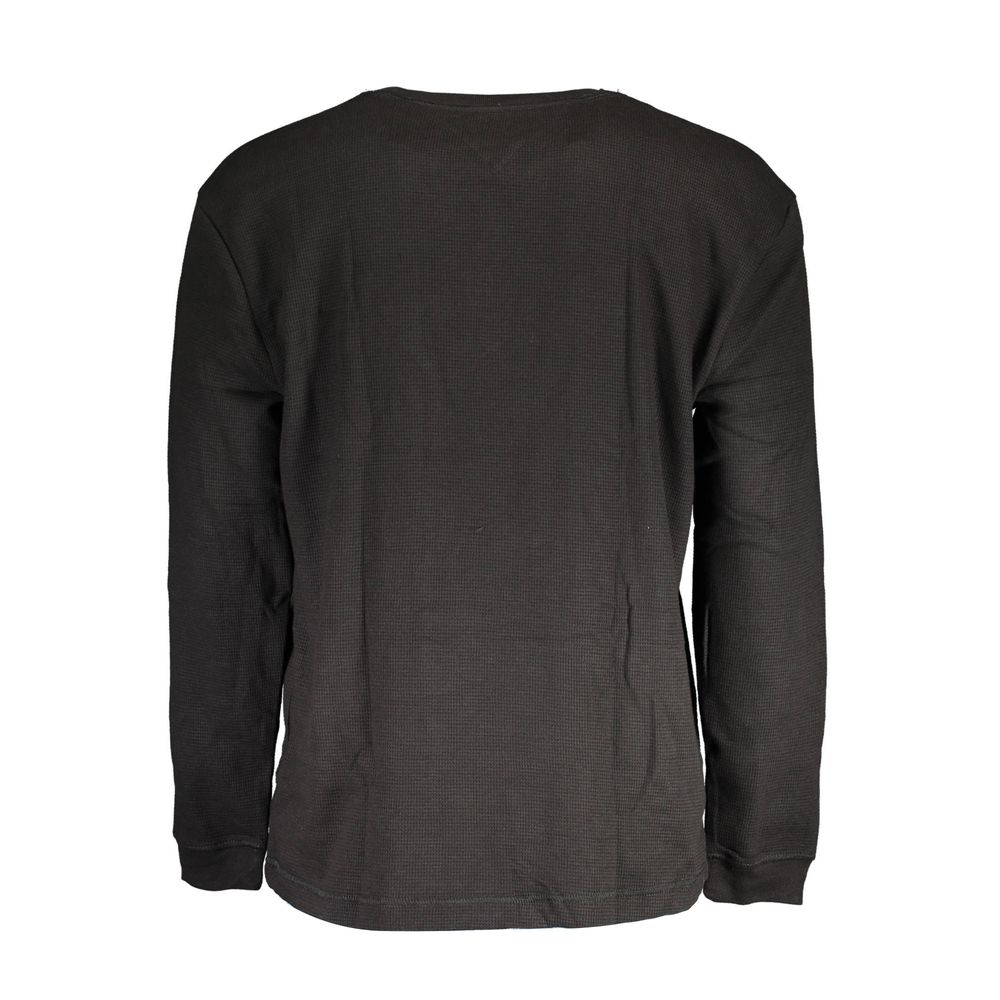 Tommy Hilfiger Schwarzer Herrenpullover aus Baumwolle