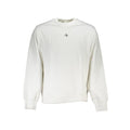Calvin Klein Weißes Herren-Sweatshirt aus Baumwolle