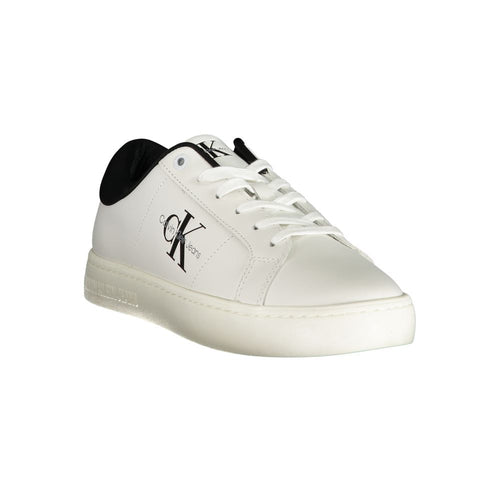 Calvin Klein Bianco Polyurethane Herren Sneaker