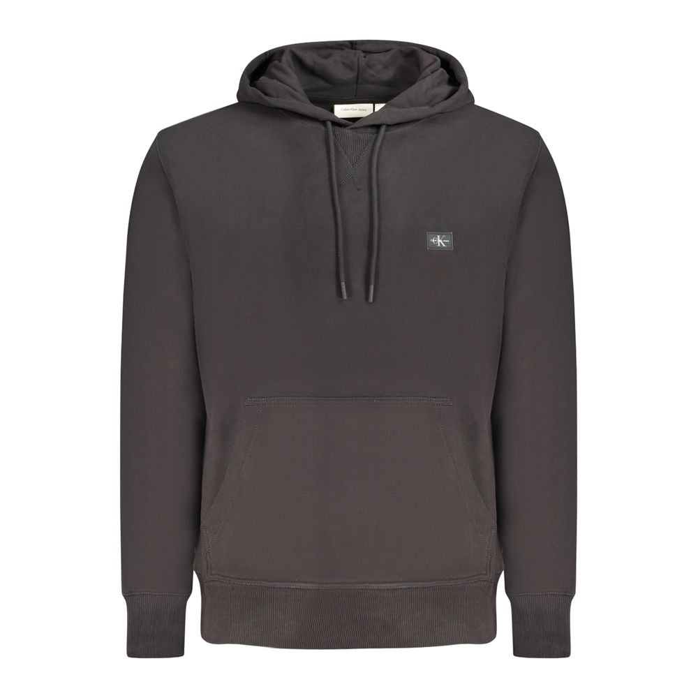Calvin Klein Schwarzer Herren-Hoodie aus Baumwolle