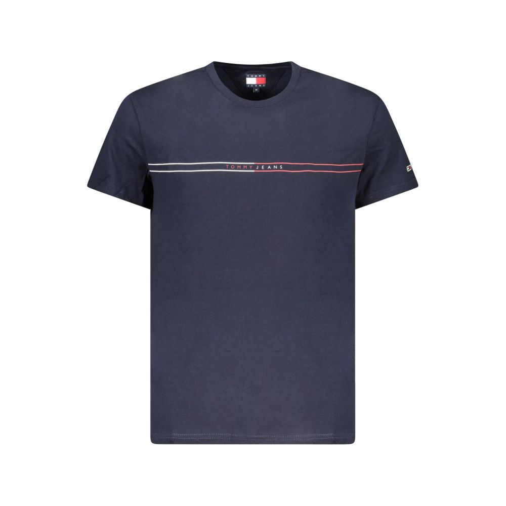 Tommy Hilfiger Blu Baumwoll-T-Shirt für Herren