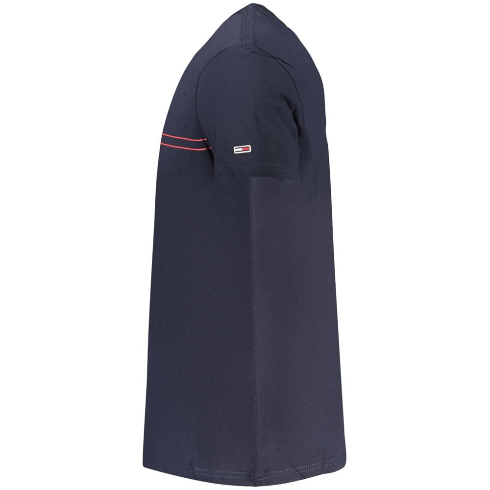 Tommy Hilfiger Blu Baumwoll-T-Shirt für Herren
