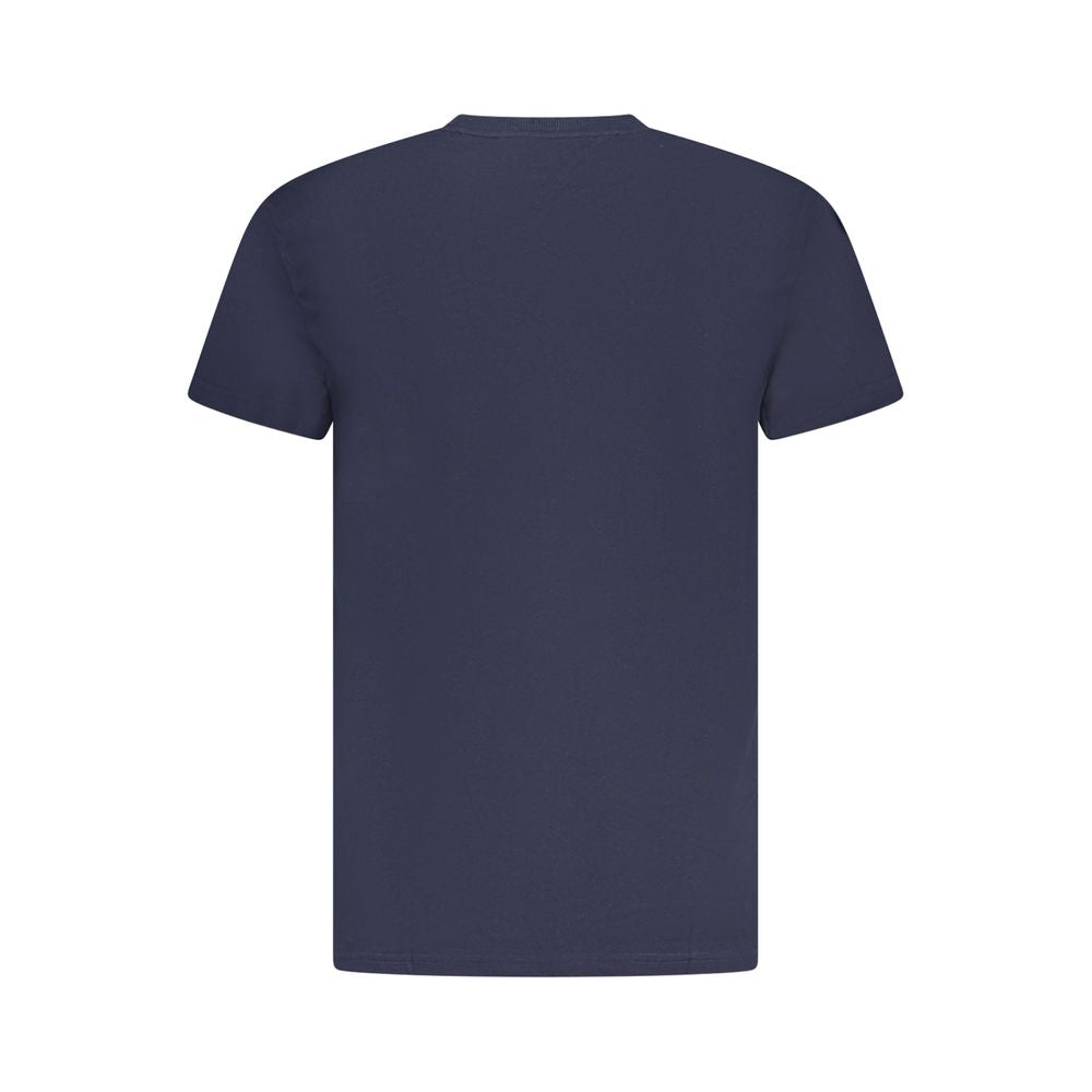 Tommy Hilfiger Blaues Baumwoll-T-Shirt für Herren
