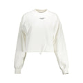 Calvin Klein Baumwoll-Sweatshirt in Weiß