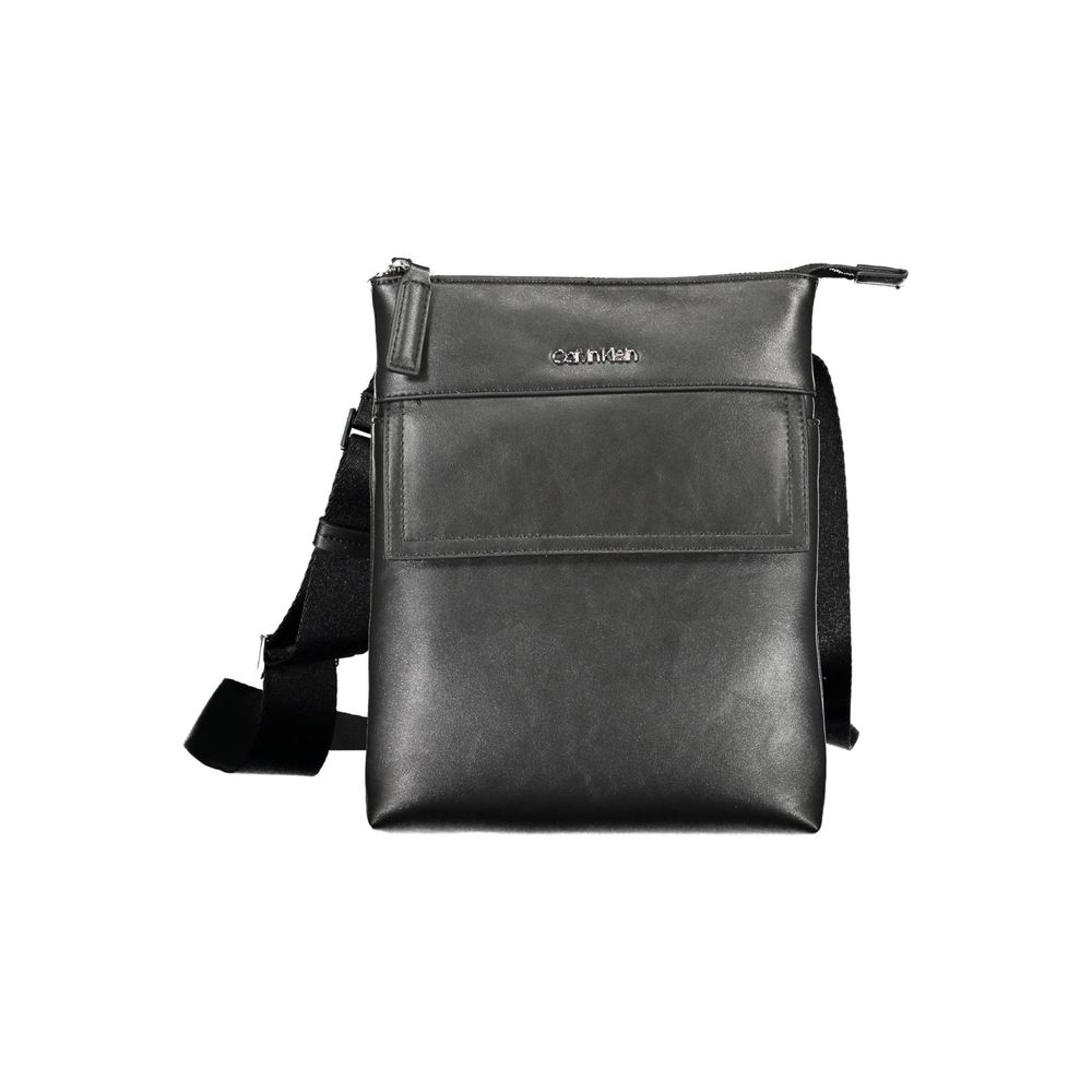 Calvin Klein Schwarze Polyester-Umhängetasche