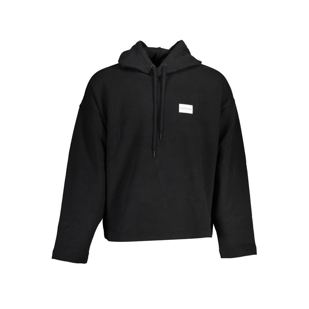 Calvin Klein Schwarzer Baumwoll-Herren-Sweatshirt