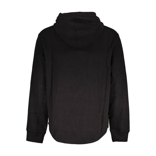 Calvin Klein Baumwoll-Sweatshirt in Schwarz