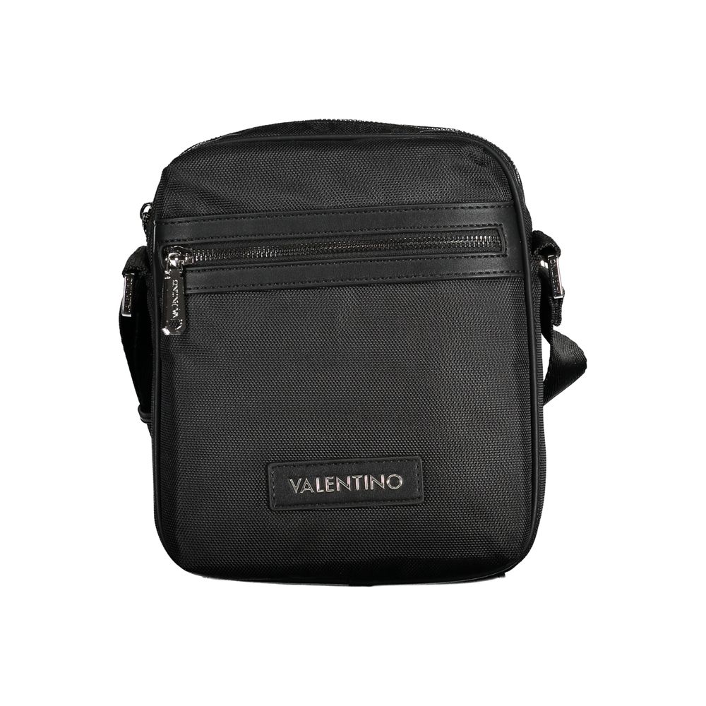 Mario Valentino Schwarze Polyester-Umhängetasche