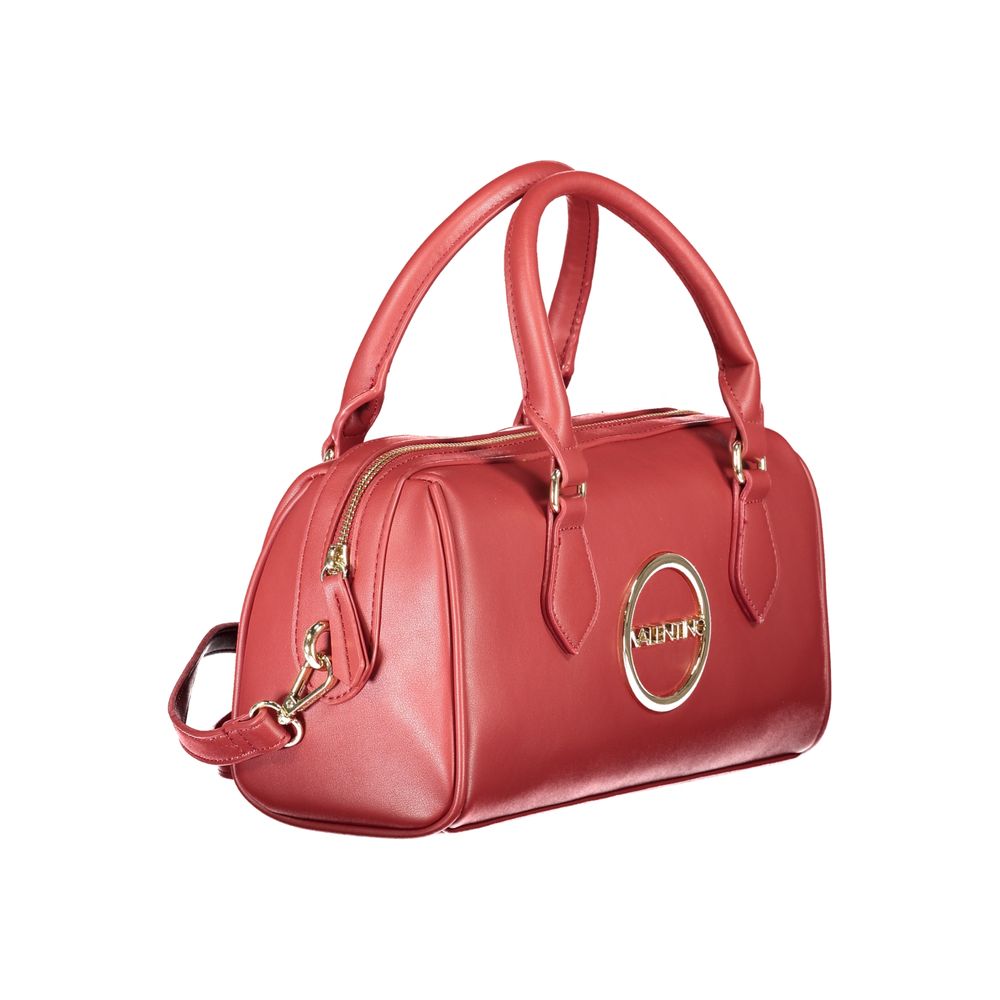 Mario Valentino Damenhandtasche aus rotem Polyurethan