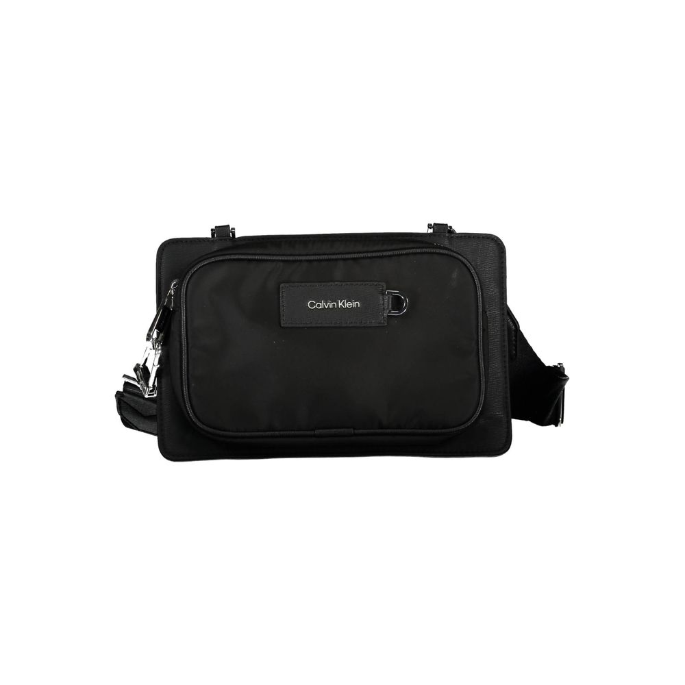 Calvin Klein Schwarze Polyester Handtasche