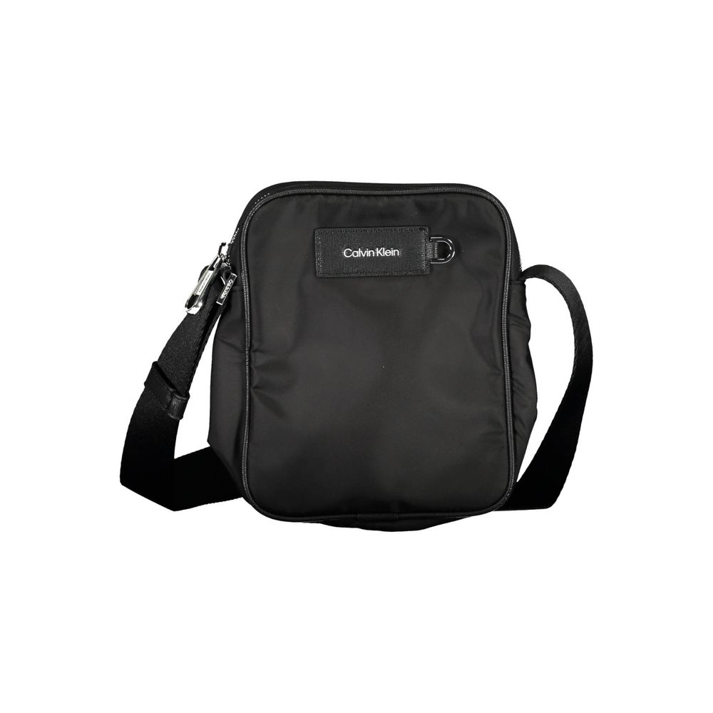 Calvin Klein Schwarze Polyester Handtasche