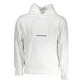 Calvin Klein Weißes Herren-Sweatshirt aus Baumwolle