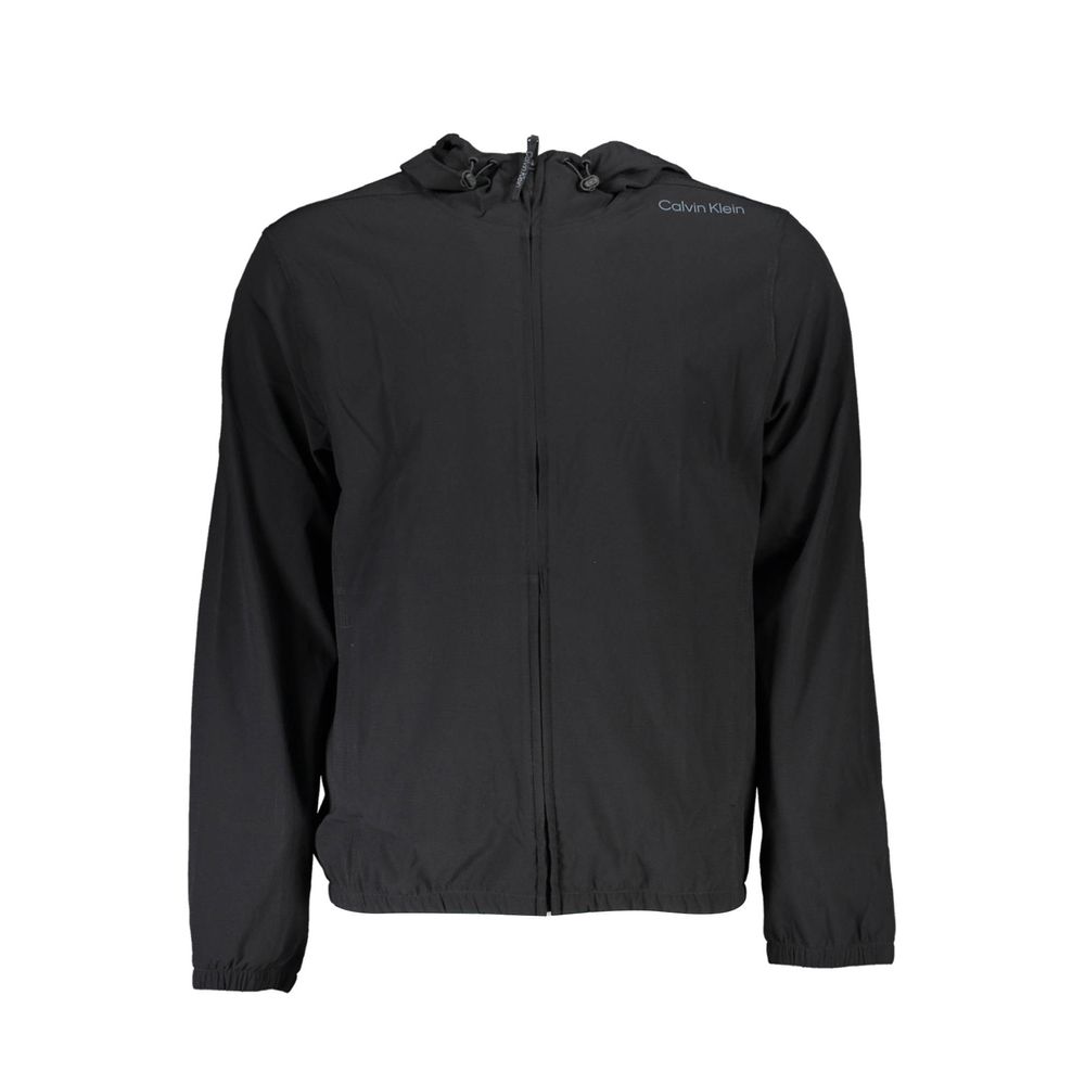 Calvin Klein Schwarzes Herren-Sweatshirt aus Polyester