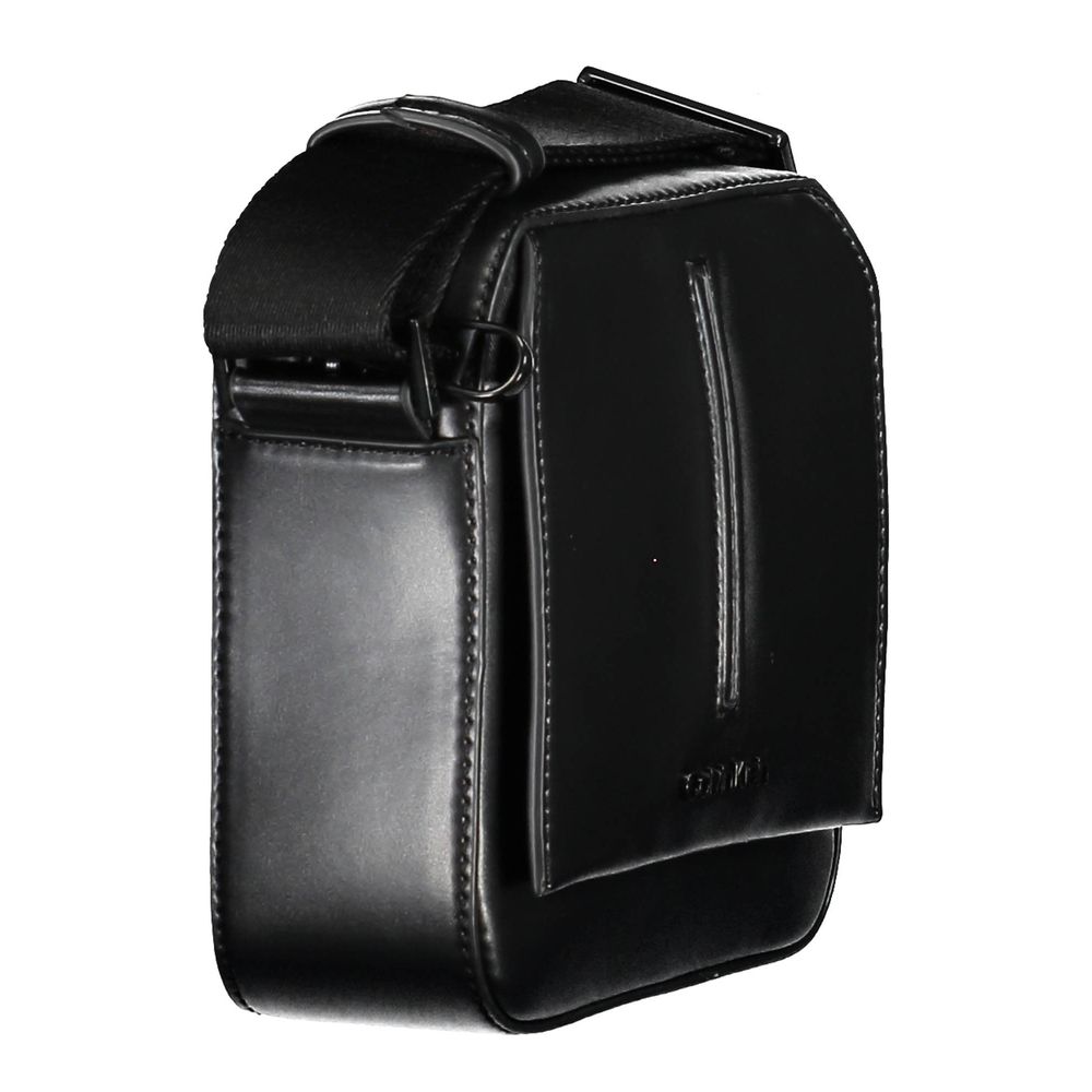 Calvin Klein Schwarze Polyester Handtasche