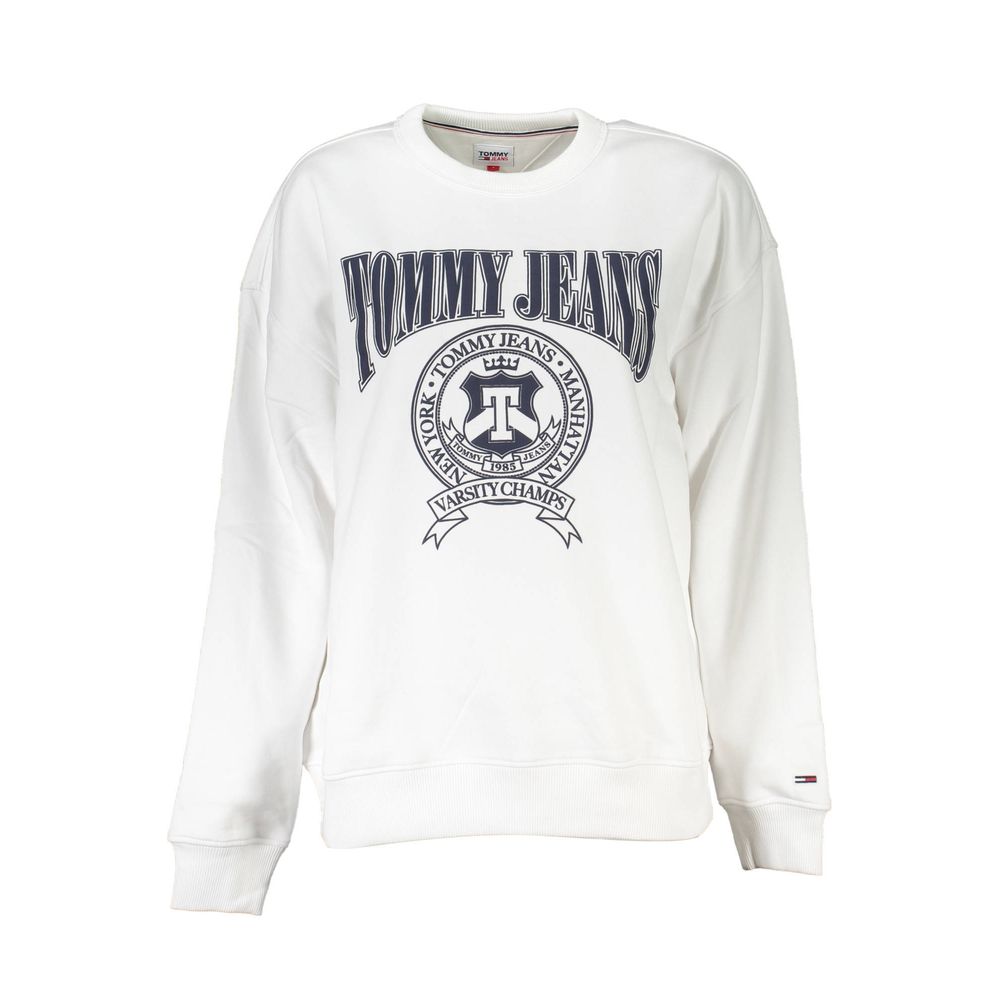 Tommy Hilfiger Bianco Baumwoll-Sweatshirt für Damen