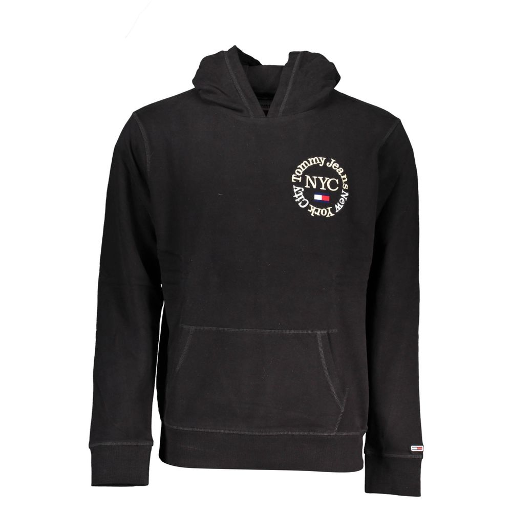 Tommy Hilfiger Schwarzer Herrenpullover aus Baumwolle