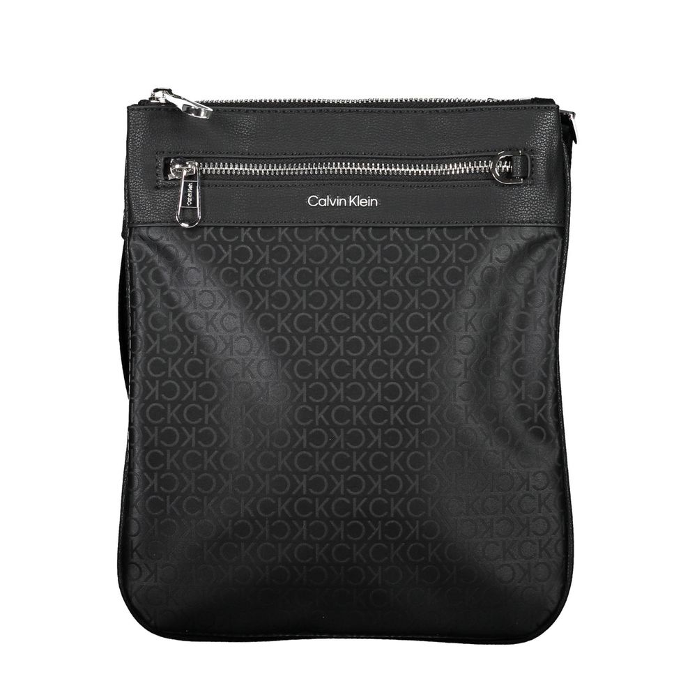 Calvin Klein Schwarze Polyester Handtasche
