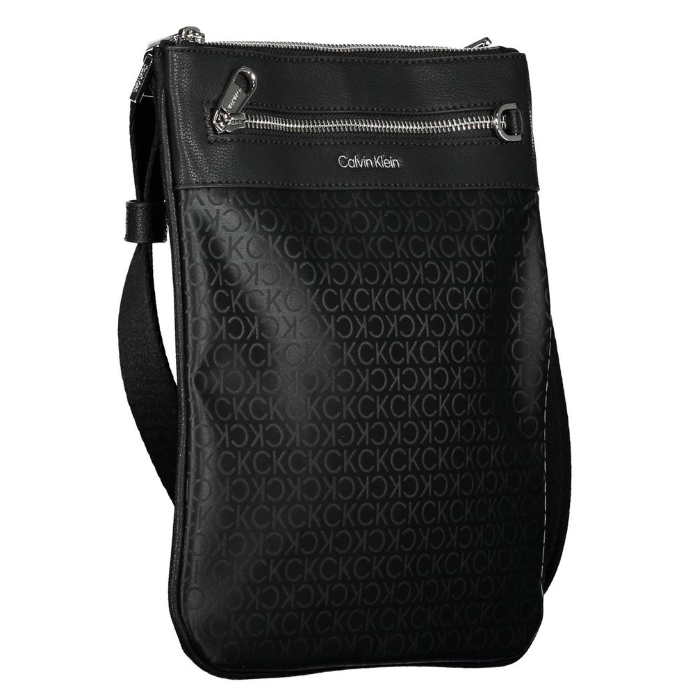 Calvin Klein Schwarze Polyester Handtasche