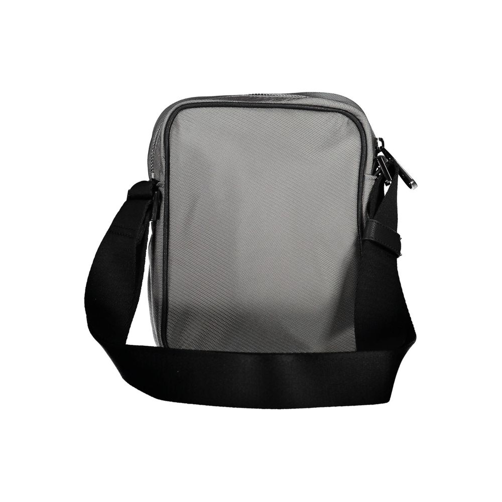 Calvin Klein Graue Polyester-Umhängetasche